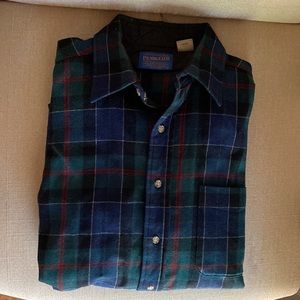 Pendleton Virgin Wool Plaid Shirt